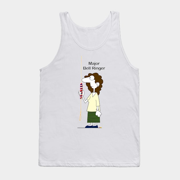 Bell Ringing Major Bell Ringer Tank Top by Grandsire